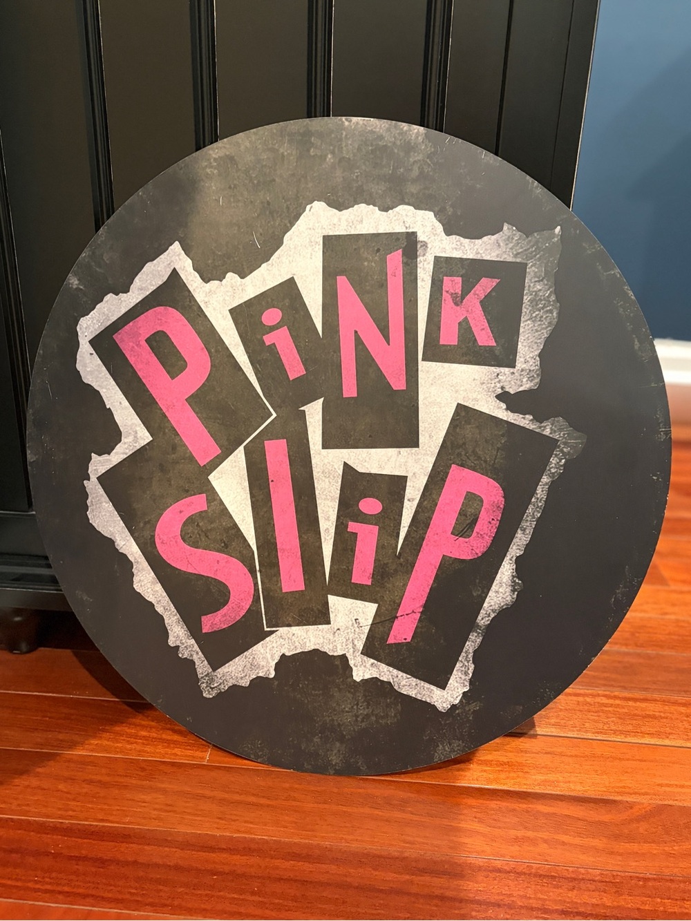 Disney Freakier Friday 2025 Anna’s Bachelorette Party Pink Slip Drum Cover Prop
